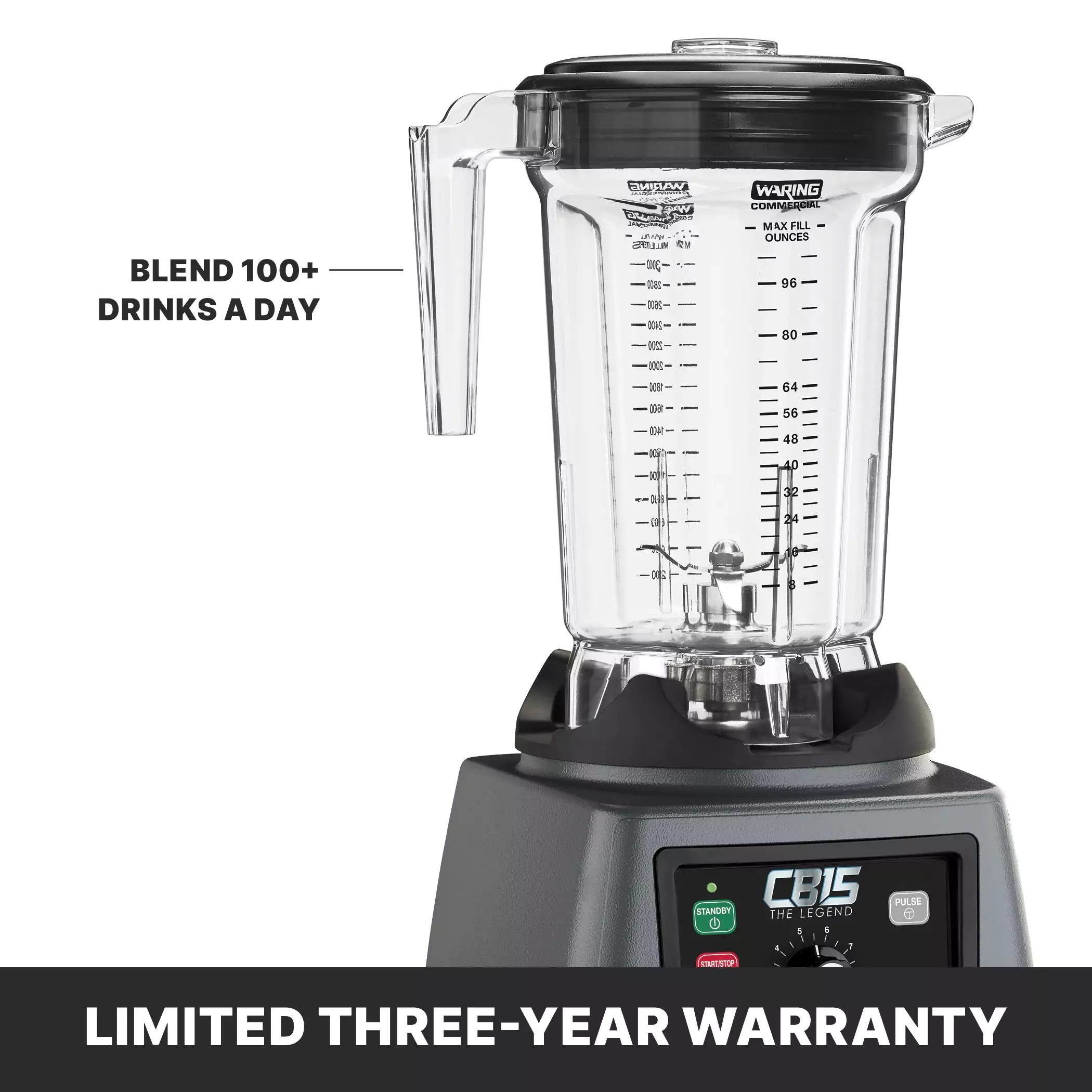 The Legend One-Gallon Food Blender with Variable-Speed